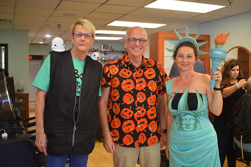 Liz Reed, Gregory Koss and Irina LaRose.