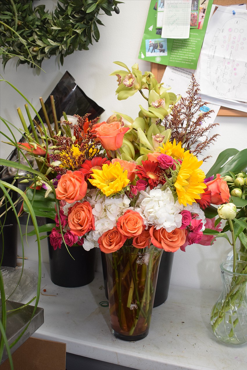 Jon Mongeau makes floral arrangements for every occasion and holiday.