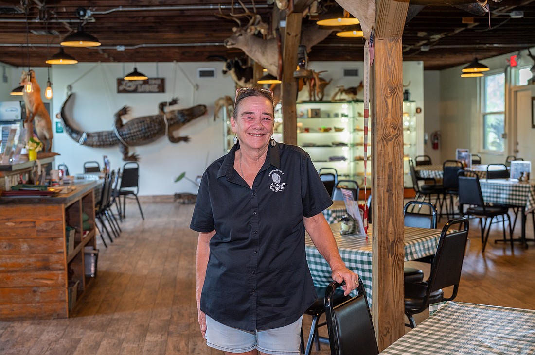 Rita Lewis, owner of Linger Lodge, has worked nearly every role in the house. Today, she's the heart and soul of the operation.